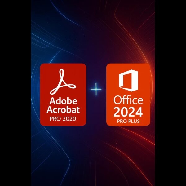 Adobe Acrobat Pro 2020 + Microsoft Office 2024 Pro Plus