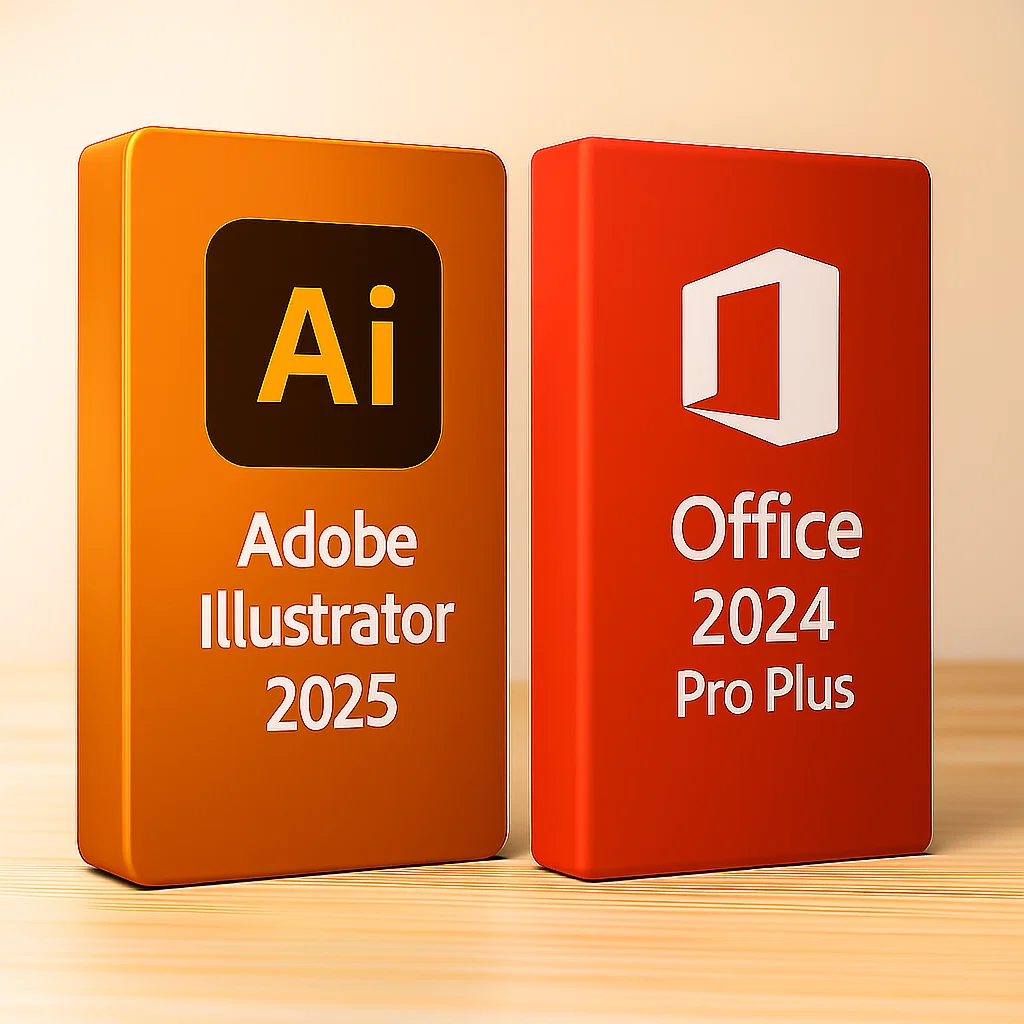 illustrator25_office24.webp Illustrator 2025 + Office 2024 Pro Plus | Windows - obrazek 1