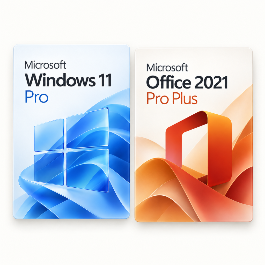Microsoft Windows 11 Pro + Microsoft Office 2021 Pro Plus