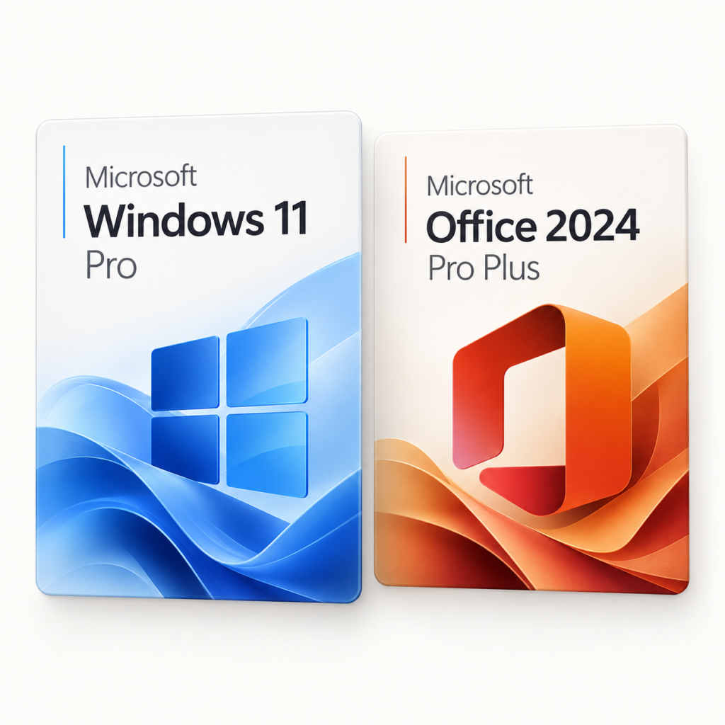Microsoft Windows 11 Pro + Microsoft Office 2024 Pro Plus