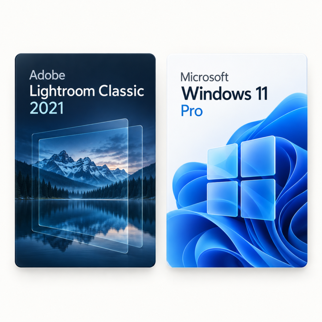 Lightroom Classic 2021 + Microsoft Windows 11 Pro