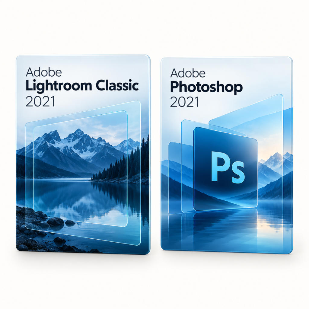 Lightroom 2021 Classic + Photoshop 2021