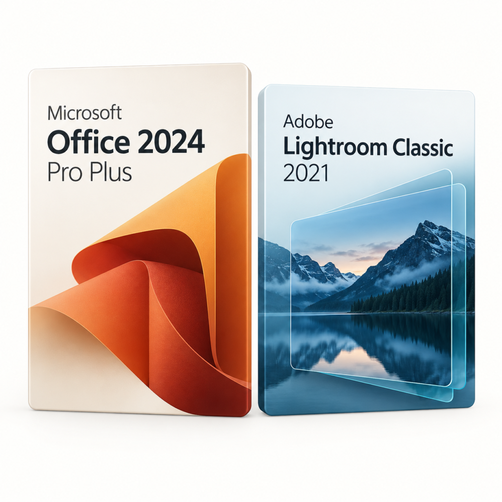 Microsoft Office 2024 Pro Plus + Lightroom Classic 2021