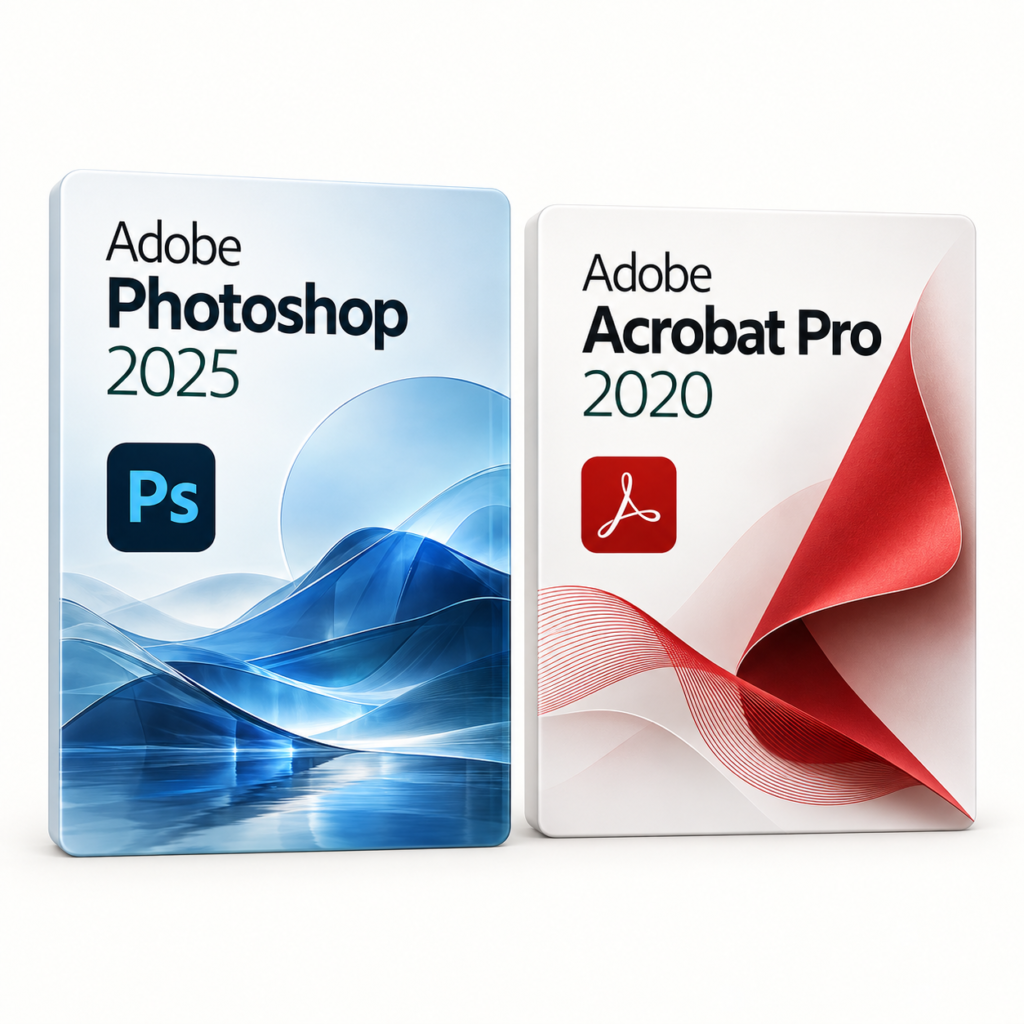 Photoshop 2025 + Acrobat 2020 Pro I Windows