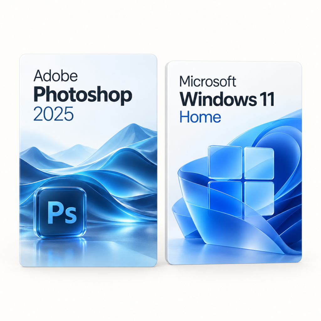 Photoshop 2025 + Windows 11 Home