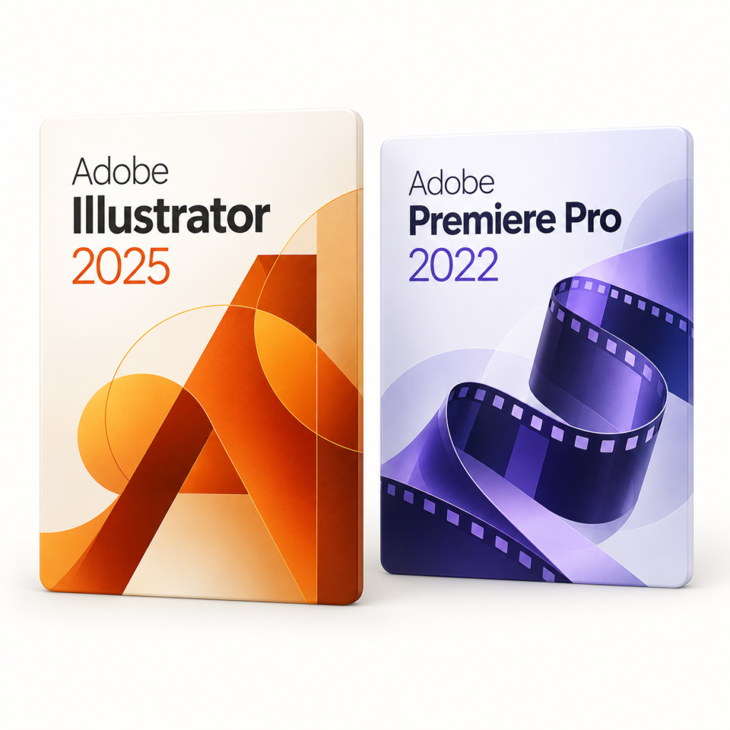 Illustrator 2025 + Premiere Pro 2022 I Windows