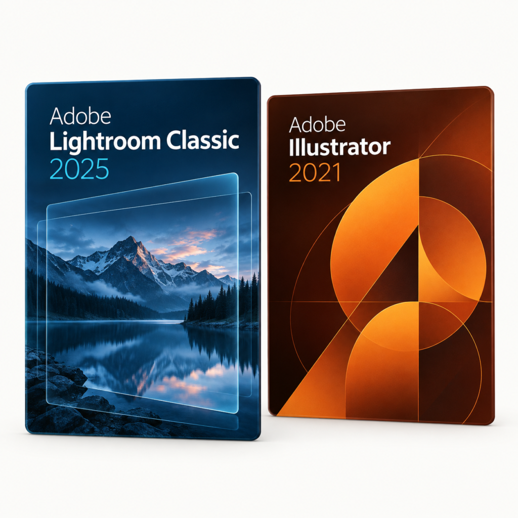 Lightroom Classic 2025 + Illustrator 2021 I Windows