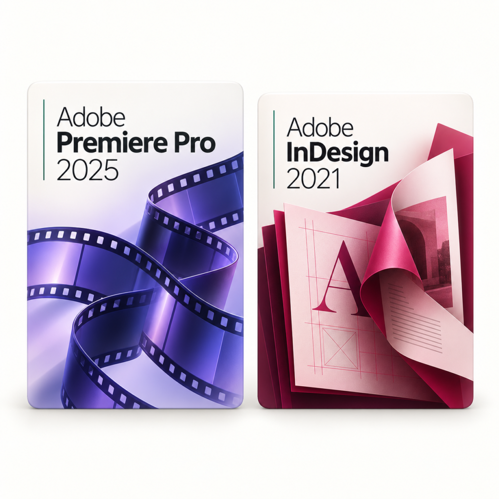 Premiere Pro 2025 + InDesign 2021 I Windows